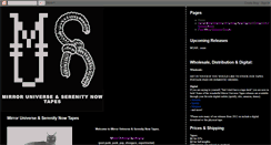 Desktop Screenshot of mirroruniversetapes.com